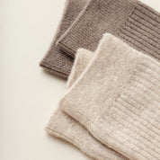 41% Wool Brushed "Fuzzy" Slouch Socks