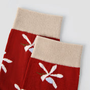 Women's Mesh Crew Socks (3-Pack) - sock set showing breathable mesh comfort