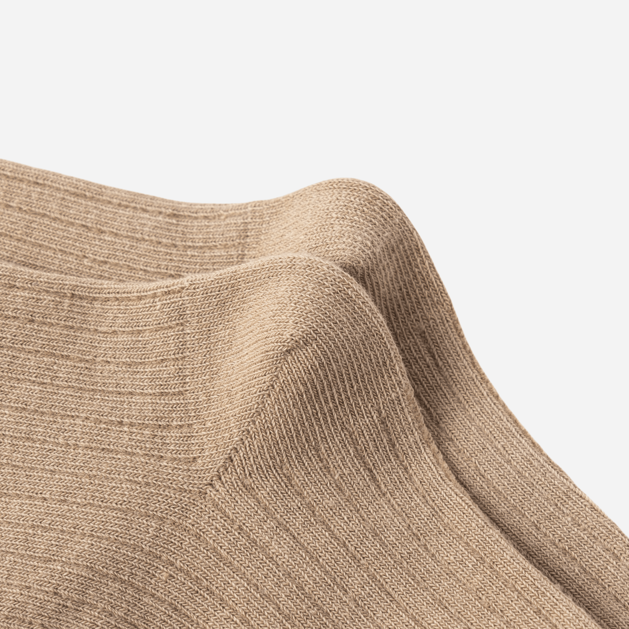 Kid's Neutral Ribbed Crew Socks 5 - Pairs - Weavasocks