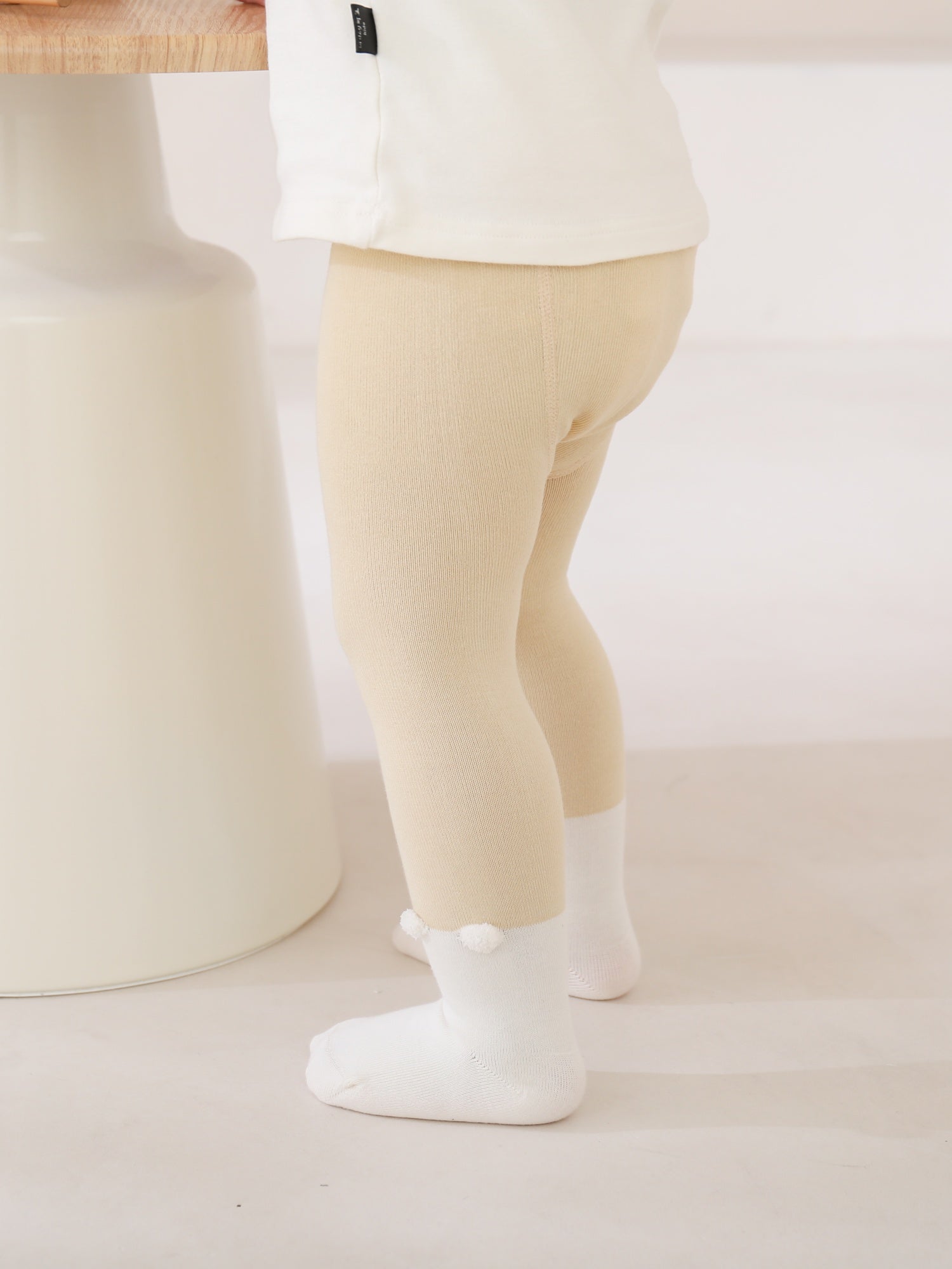 Babies' Organic Cotton Layering Tights for Babies-1 Pack