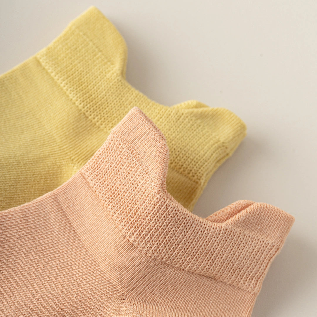 Women's 98% Cotton Heel Tab Ankle Socks