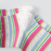 Chromatic Vision 3D Textured Ankle Socks 3-Pack