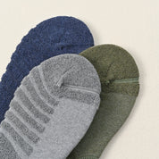 Men's 92% Cotton Cushioned Invisible Socks