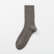 Men's 41% Wool Brushed Thermal Crew Socks