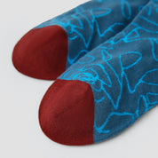 Textured Floral Socks