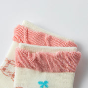 Baby’s Cherry & Bunny Cream Socks 4-Pack