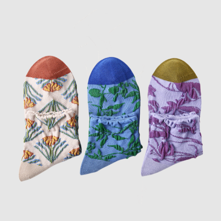 Women's Art Nouveau Garden-3 Pack
