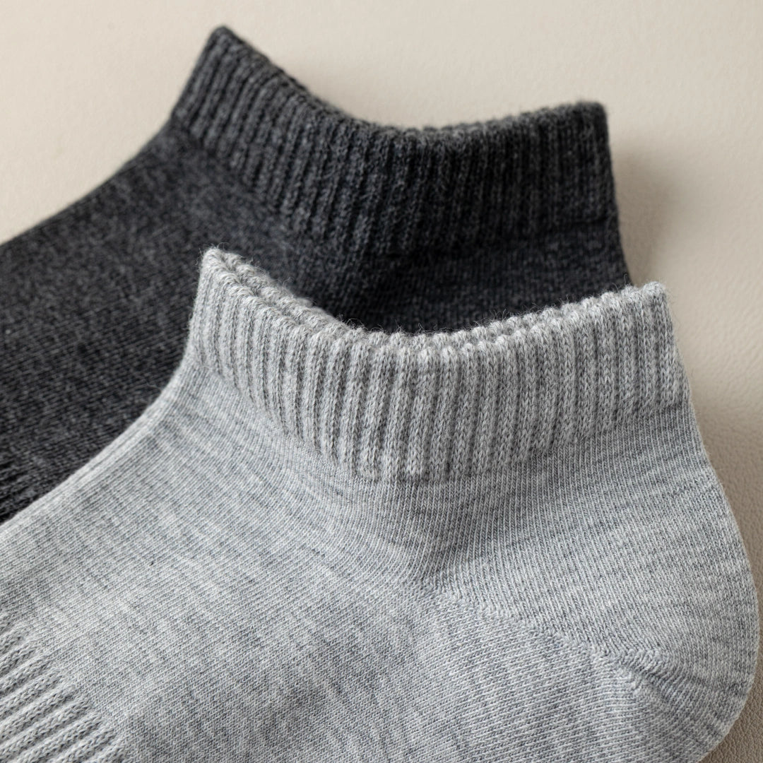 Men's 98% Cotton Everyday Low-Cut Ankle Socks