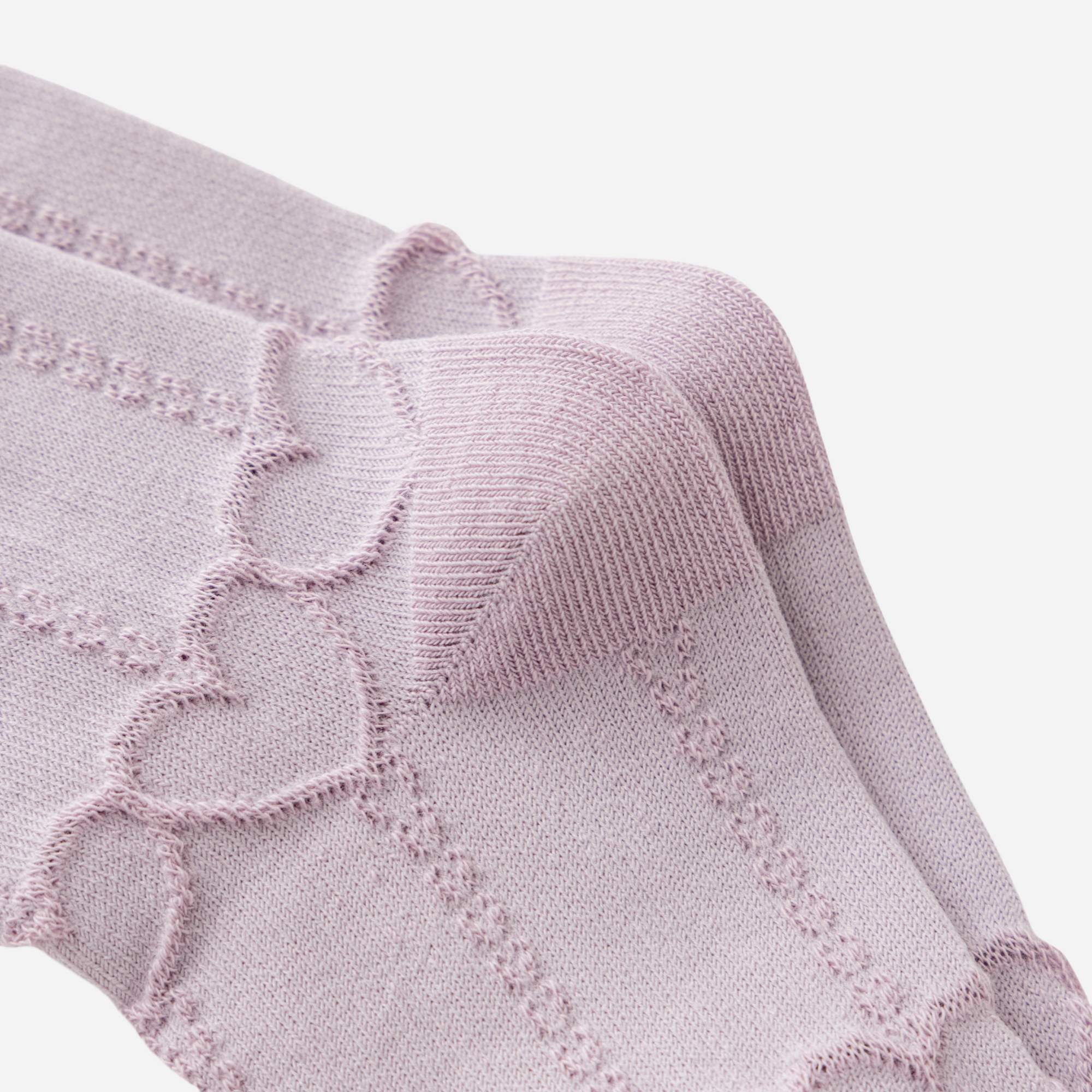 Kid's Pastel Knit Crew Socks - 5 Pairs