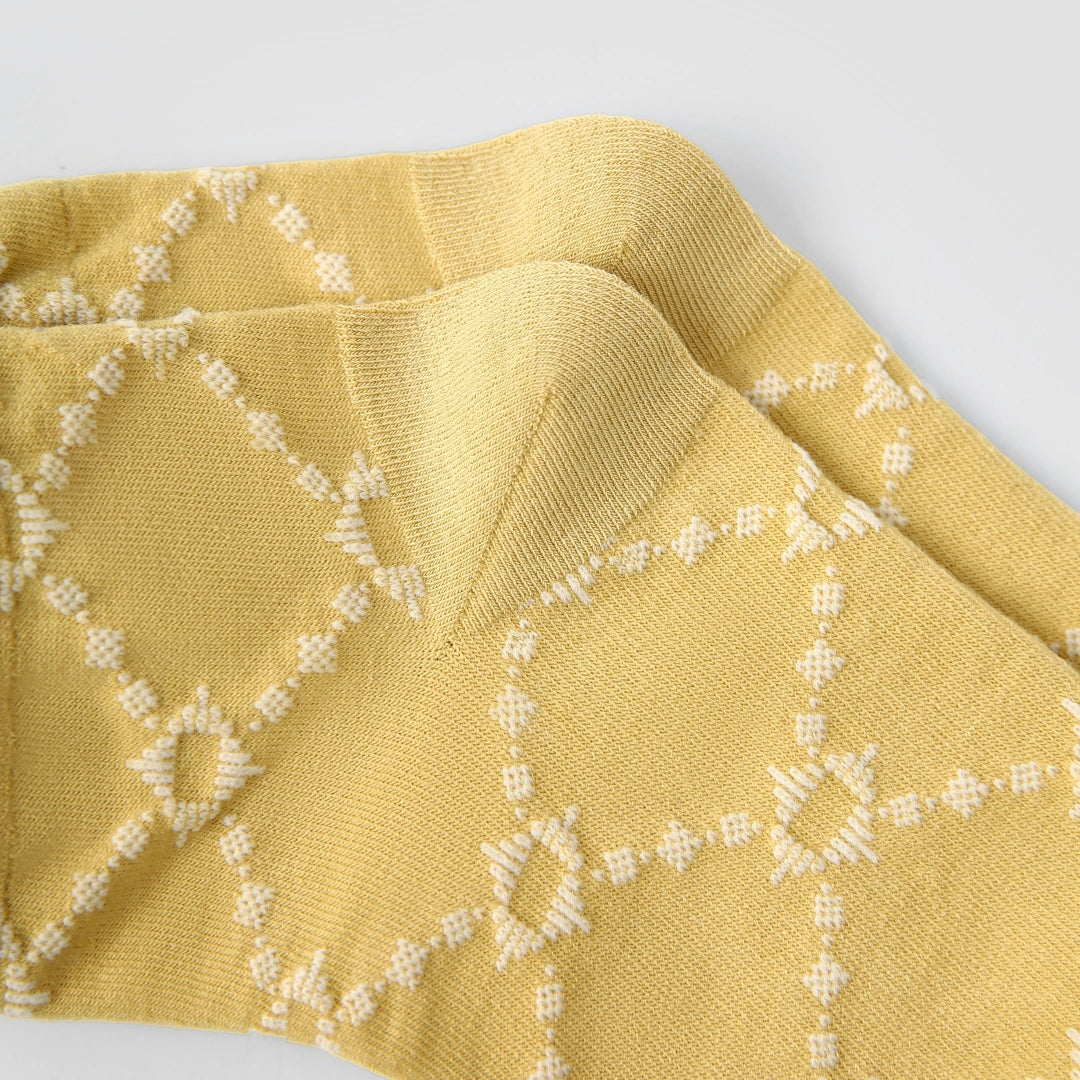 Retro Bloom Floral Relief Ankle Socks 3-Pack