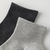 Men's 98% Cotton Breathable Mesh Ankle Socks - product photo showing breathable mesh comfort