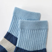 Baby’s Retro Colorblock Wide Stripe Floor Socks 3-Pack