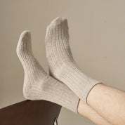 Men's All-Season Merino Ribbed Socks