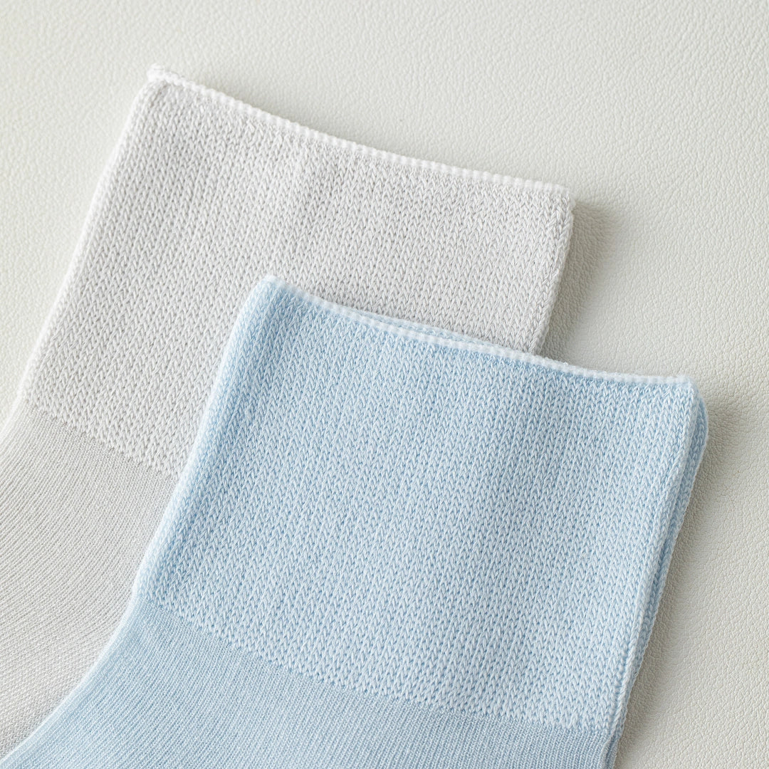 Women's 10% Mulberry Silk Ultra-Thin Cooling Quarter Socks