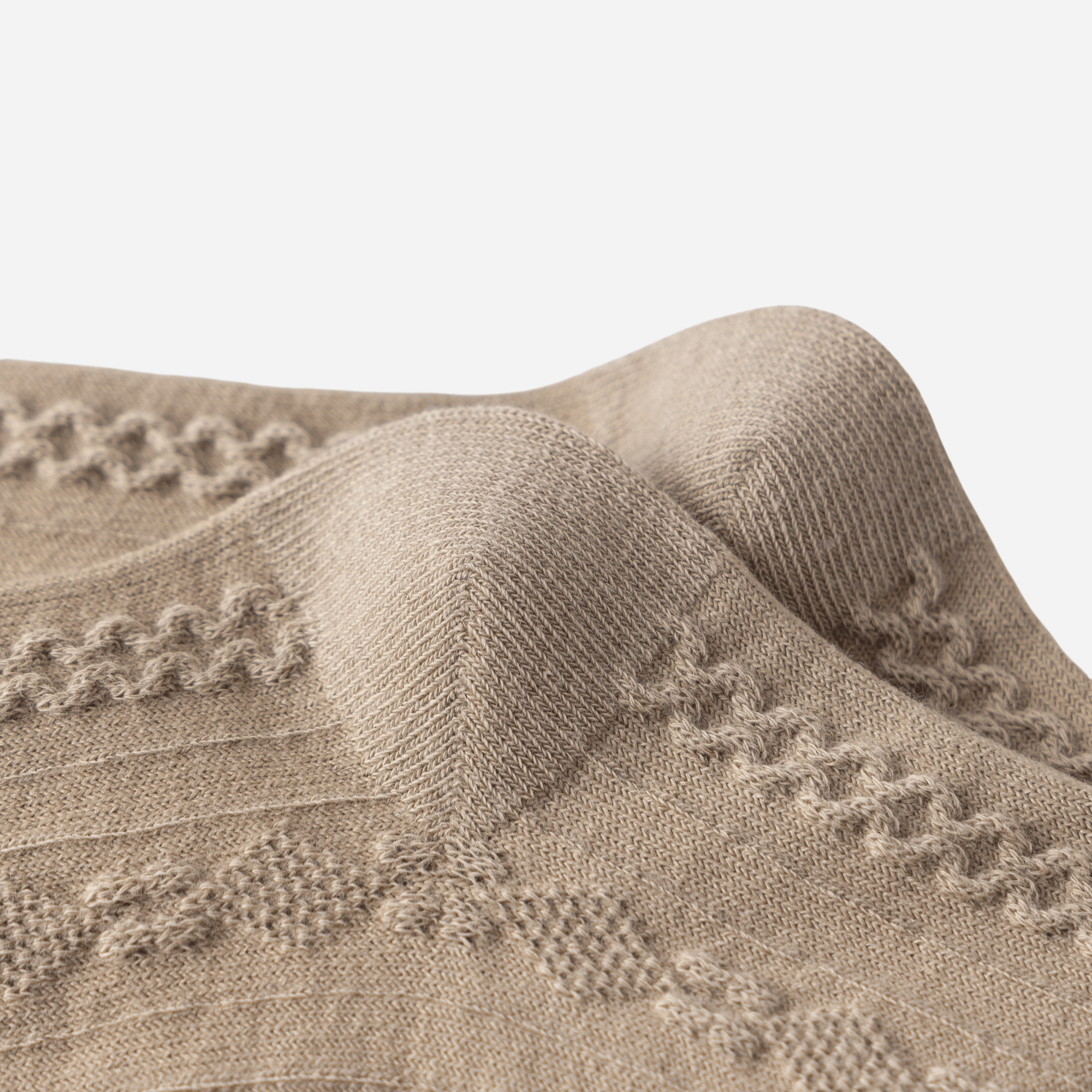 Kid's Ruffle Cable Knit Crew Socks 5 - Pairs - Weavasocks