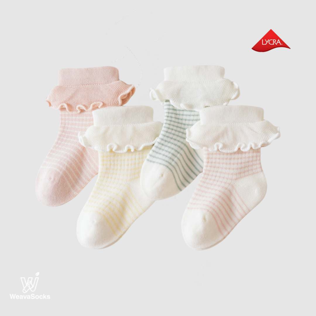 Babies' Ruffled Ankle Socks-1 Pack