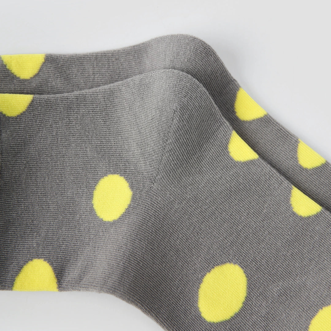 "Geometric Muse" Textured Pattern Ankle Socks 3-Pack