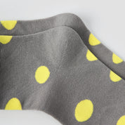 "Geometric Muse" Textured Pattern Ankle Socks 3-Pack