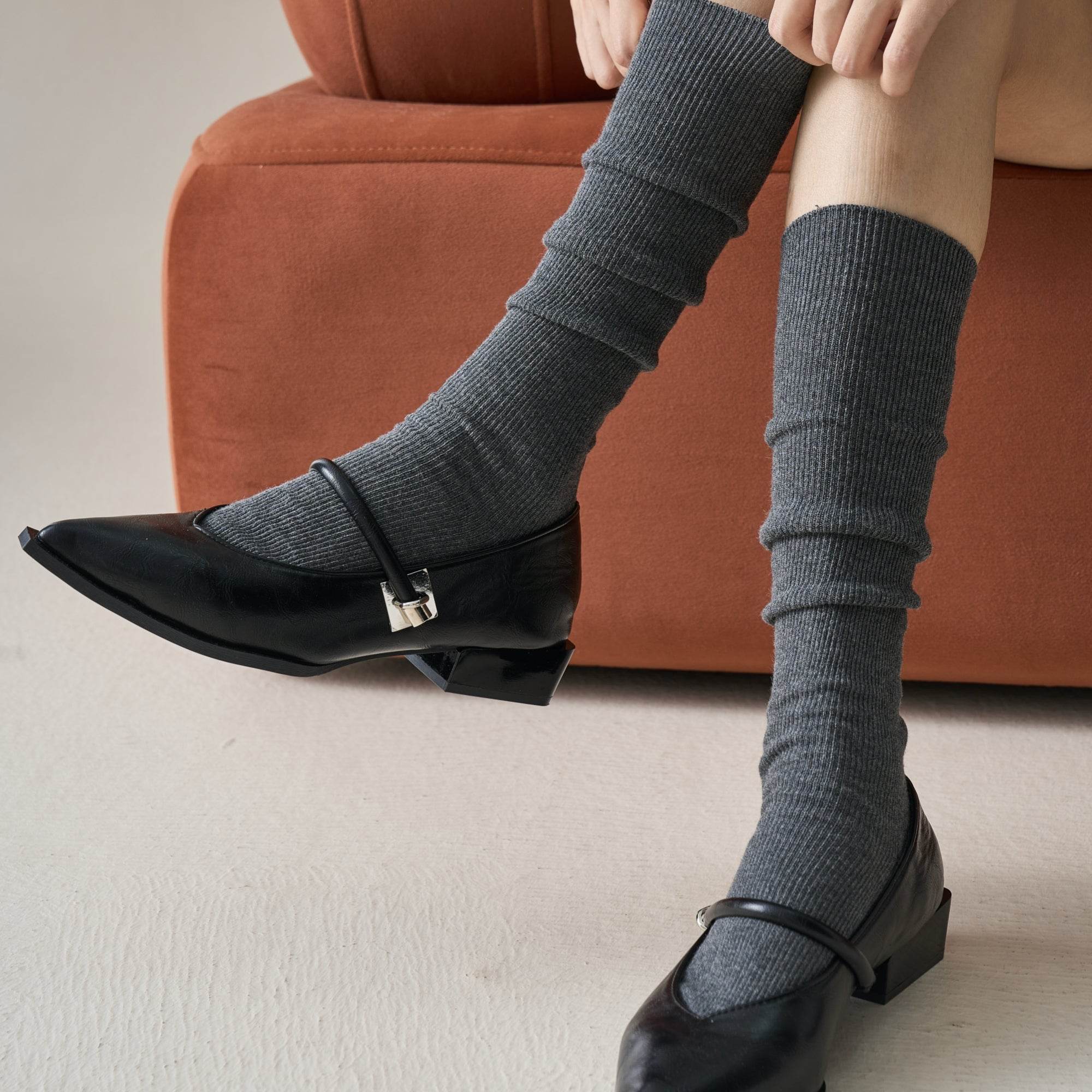 Women's Preppy Academia Knee Socks - Single Pair