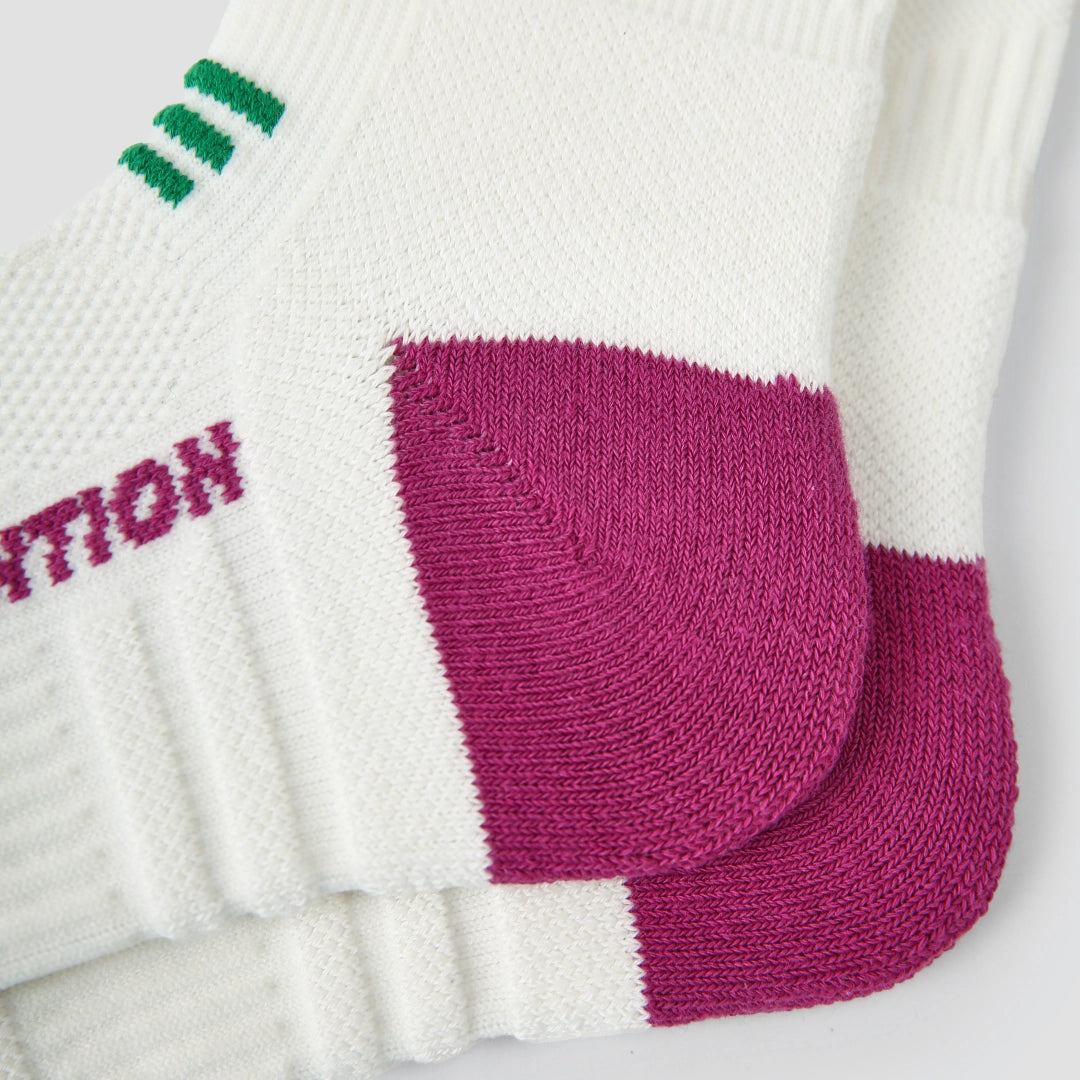 Performance Crew Socks - White