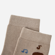 Kid's Musical Animals Novelty Socks - 5 Pairs