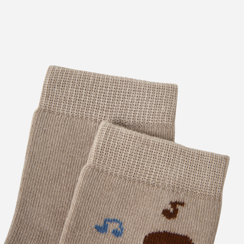 Kid's Musical Animals Novelty Socks - 5 Pairs