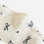 Kid's Confetti Bow Crew Socks - 5 Pairs - Weavasocks