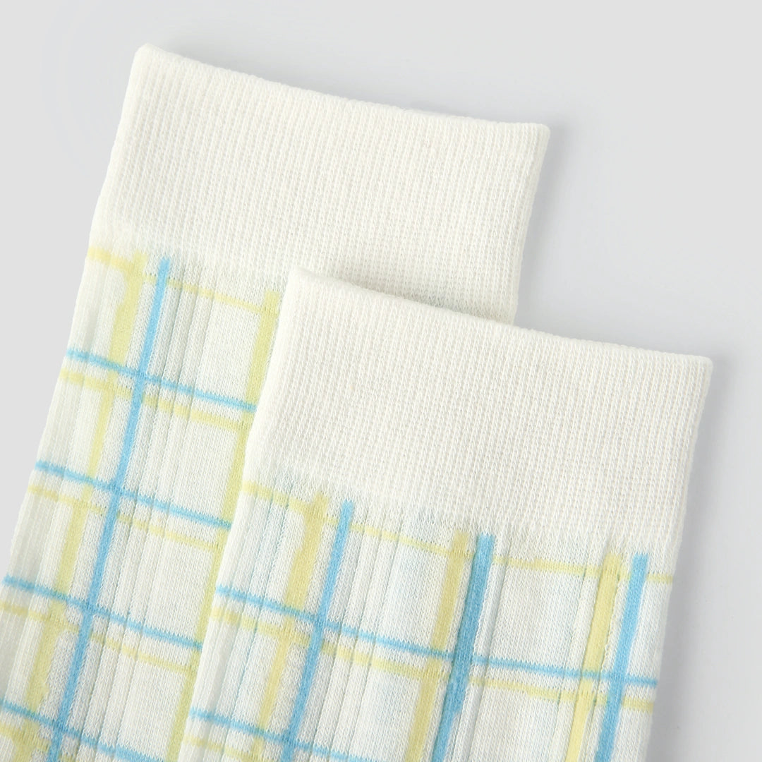 Women's Retro Modern Lurex Crew Socks (3-Pack) - sock set showing secure grip comfort