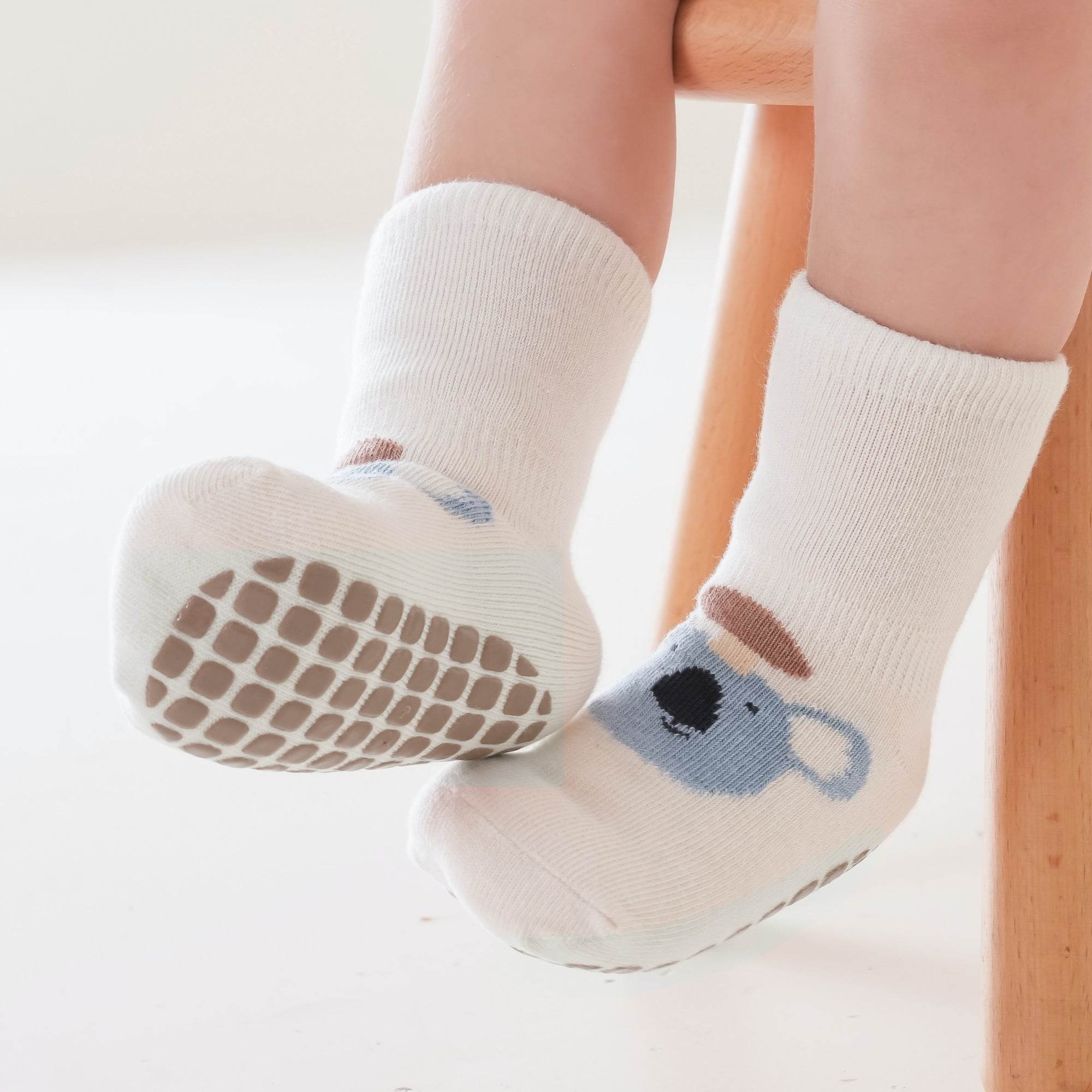 Babies Little Pumpkin Grip Socks-4 Pack - Weavasocks