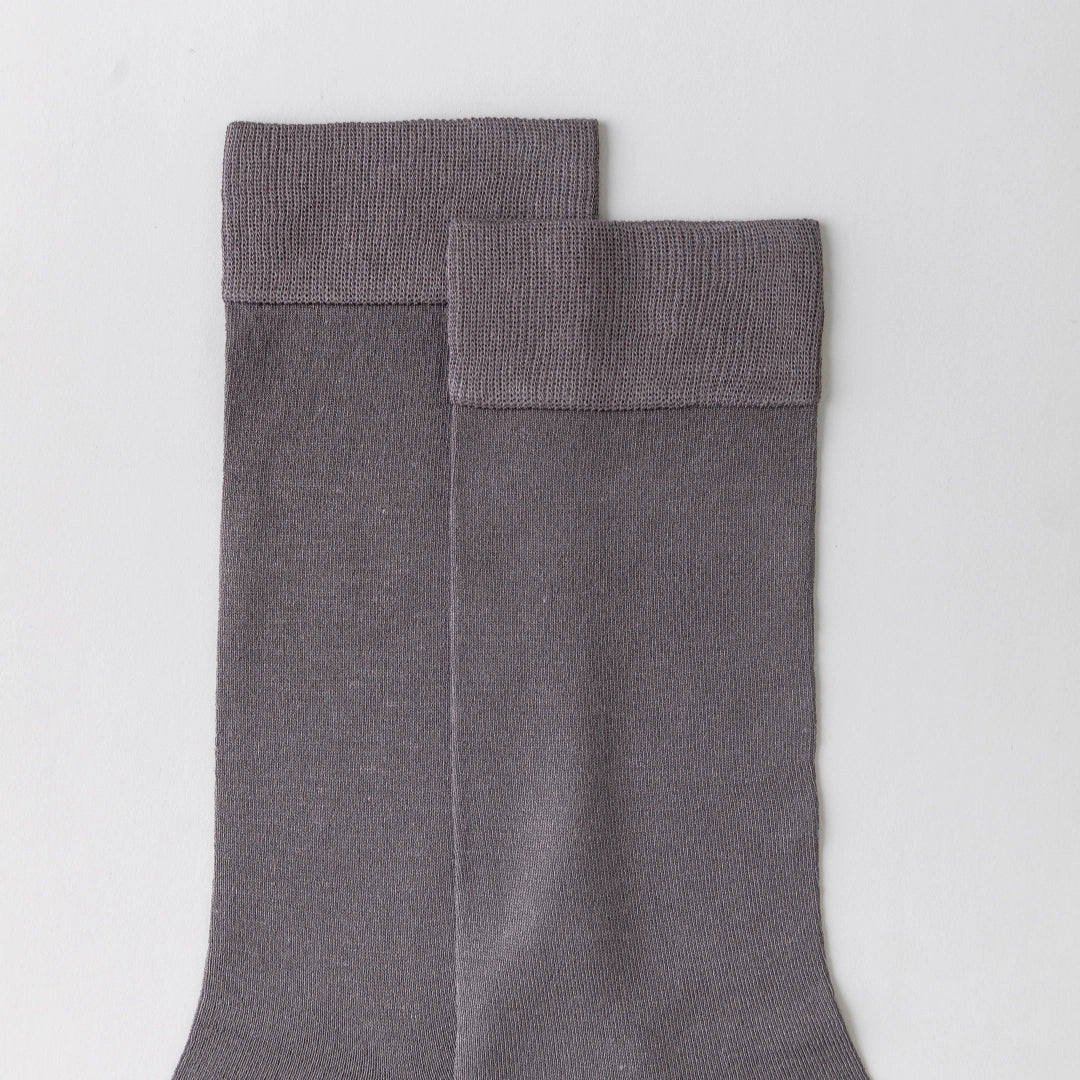 Men's Luxury 6A Silk Dress Crew Socks