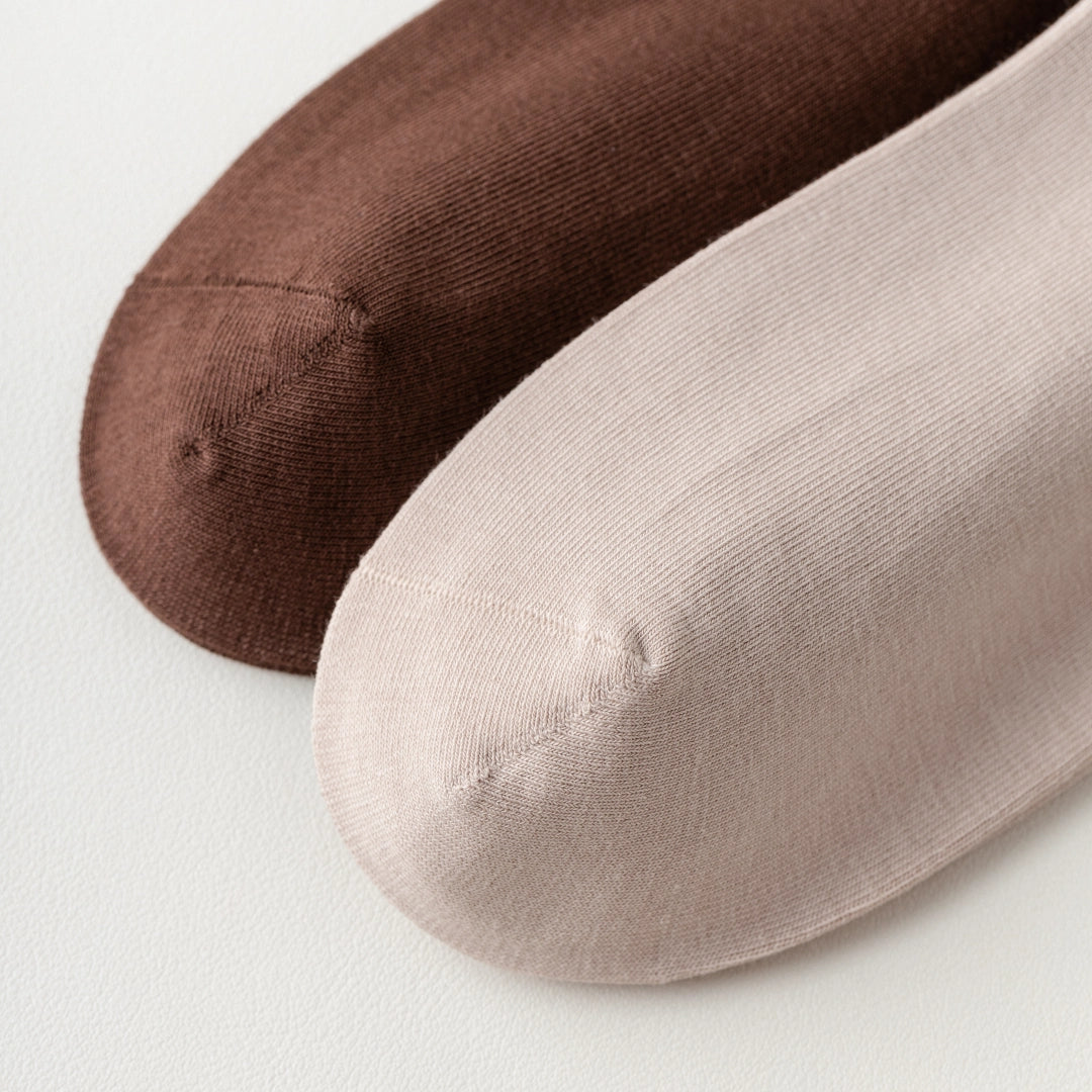 Men's 95% Silky Cotton Extended Business Crew Socks