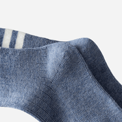 Kid's Classic Stripe Ribbed Crew Socks - 5 Pairs - Weavasocks