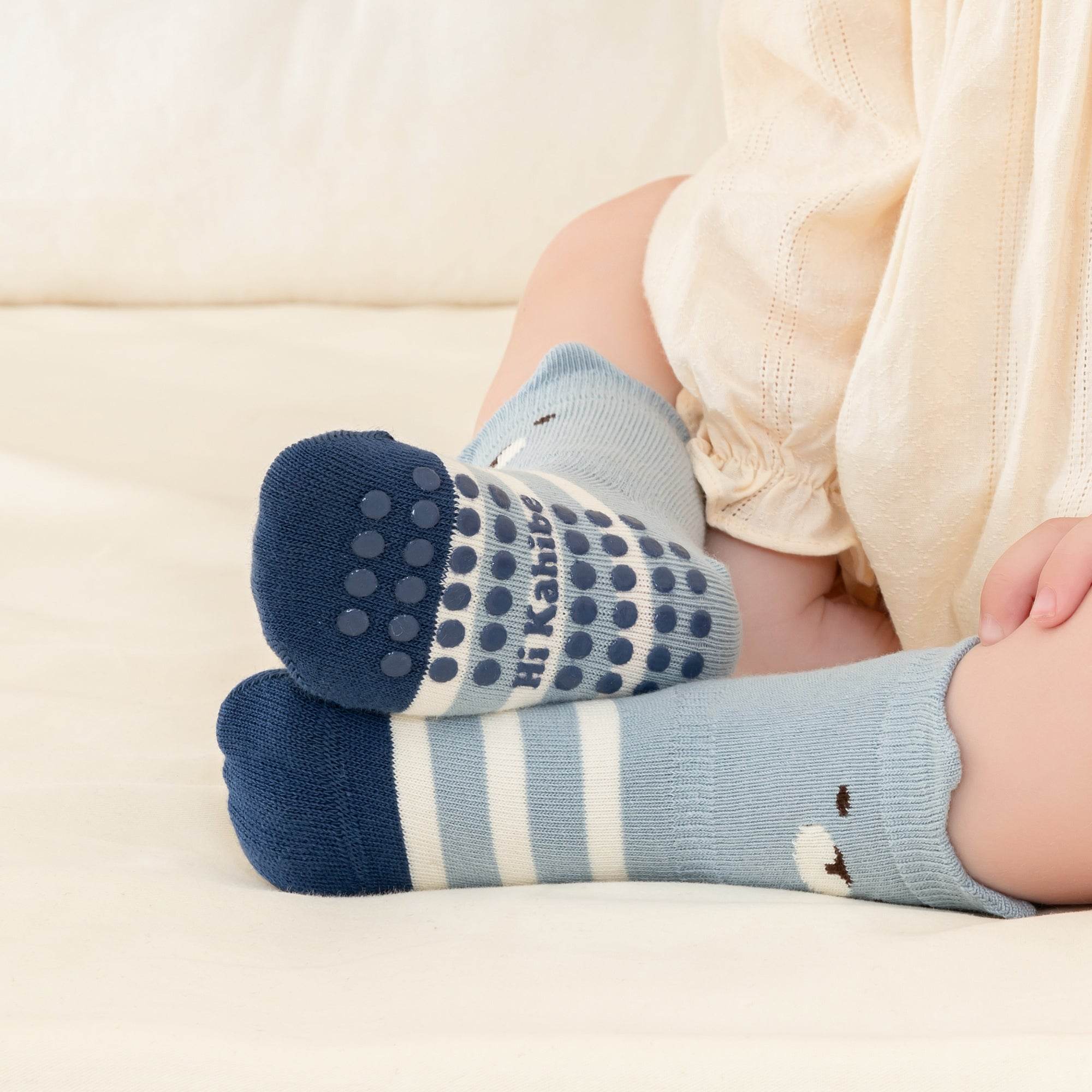 Babies' Animal Kingdom Grip Socks-4 Pack - Weavasocks