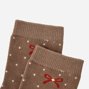 Kid's Girls' Vintage Charm Crew Socks - 5 Pairs