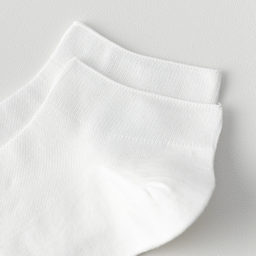 Men's 99% Supima® Cotton Breathable Mesh Low Cut Socks - product photo showing breathable mesh comfort