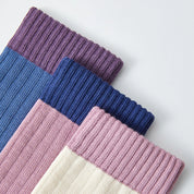 Kid‘s Retro Color-Block 97.1% Cotton Crew 5-Pack