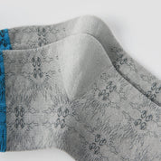 "Urban Muse" 3D Textured Ankle Socks 3-Pack