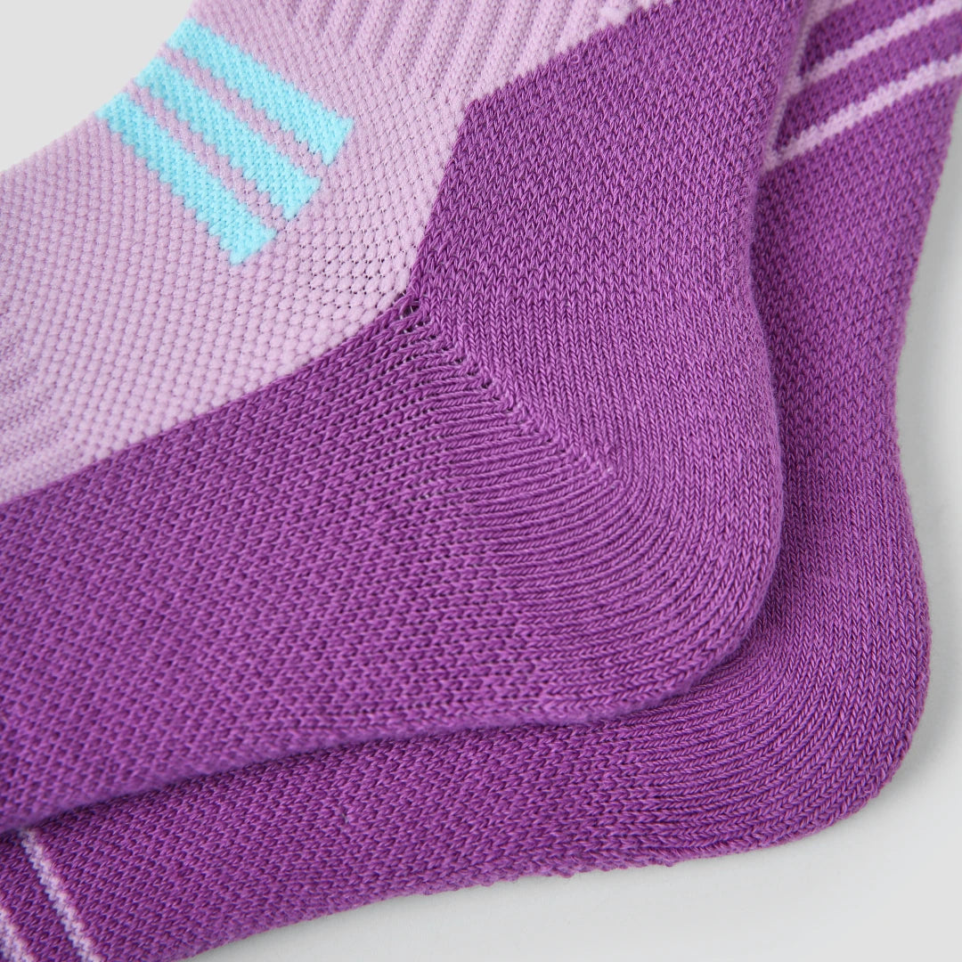 Performance Crew Socks - Purple