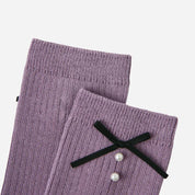 Kid's Girls' Sweet Bunny Ruffle Socks - 3 Pairs