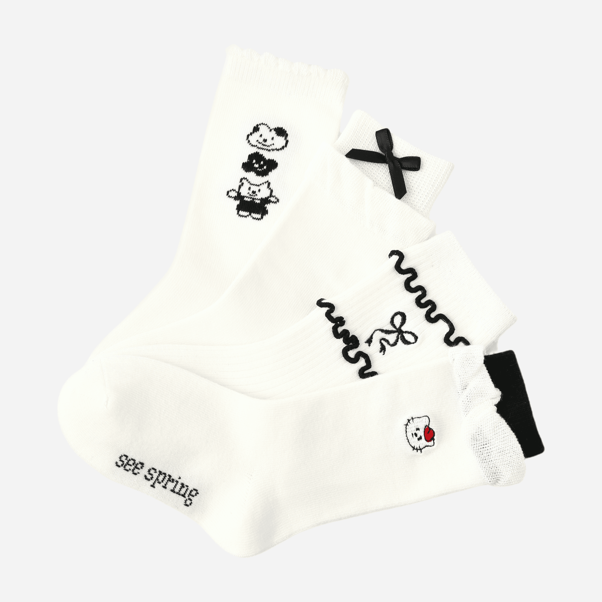 Kid's The Pen & Ink Pals Socks-4 pack - Weavasocks