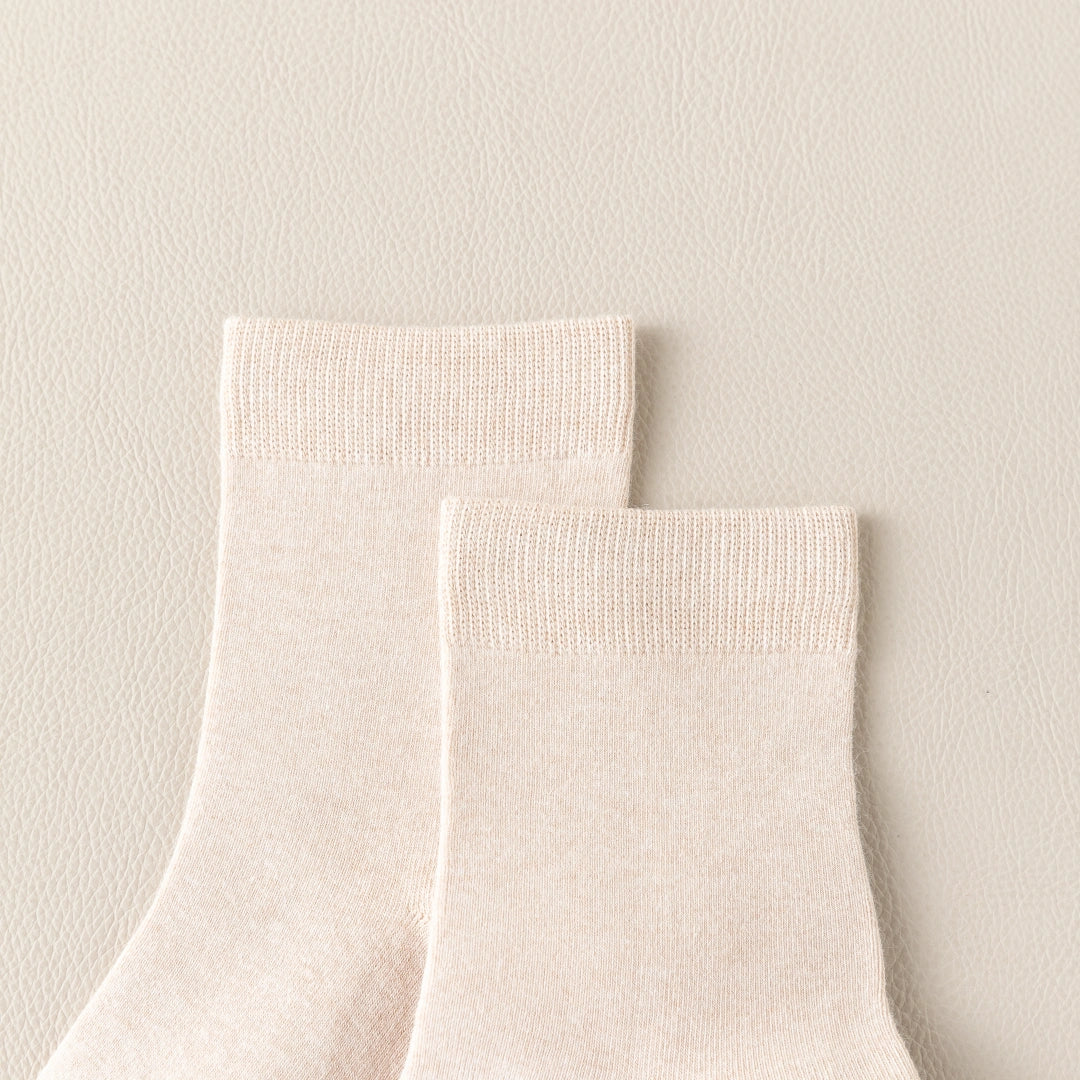 Smooth Knit Cotton Crew