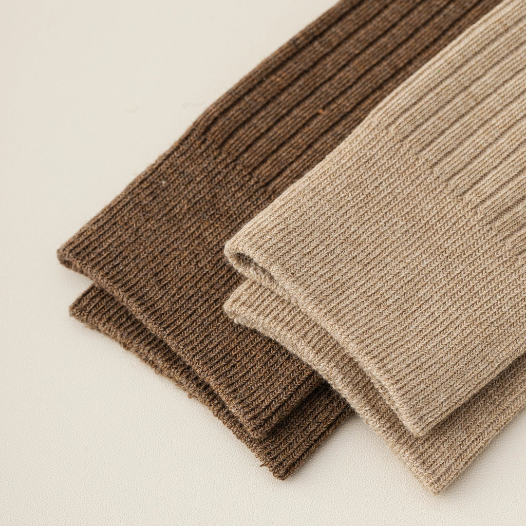 Men's 80% Cotton Drop-Needle Business Crew