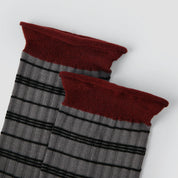 Women's Metallic Shimmer Mesh Crew Socks (3-Pack) - sock set showing breathable mesh comfort