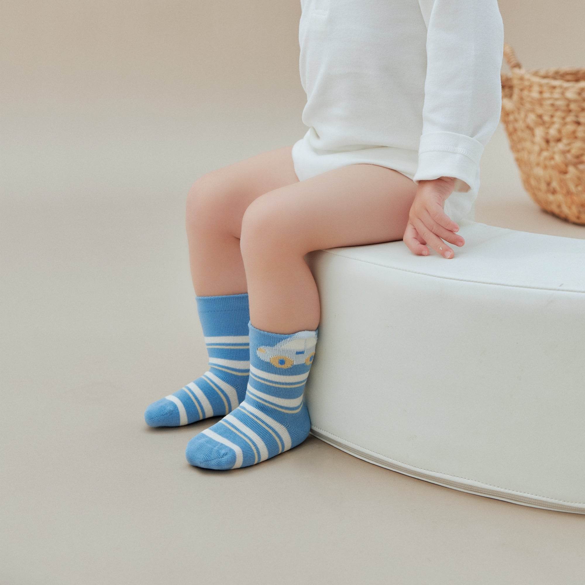 Babies Didi Driver Socks-4 Pack - Weavasocks