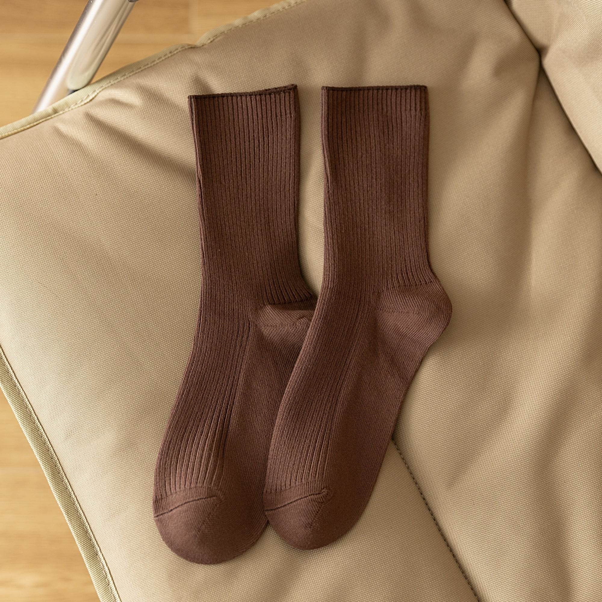 Women's The Classic Ribbed Slouch Socks-5 Pack - Weavasocks