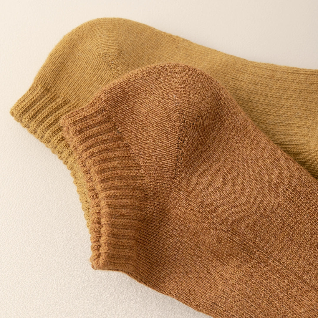 Women's 92% Cotton Terry Cushion Low Cut Socks - product photo showing cushioned comfort