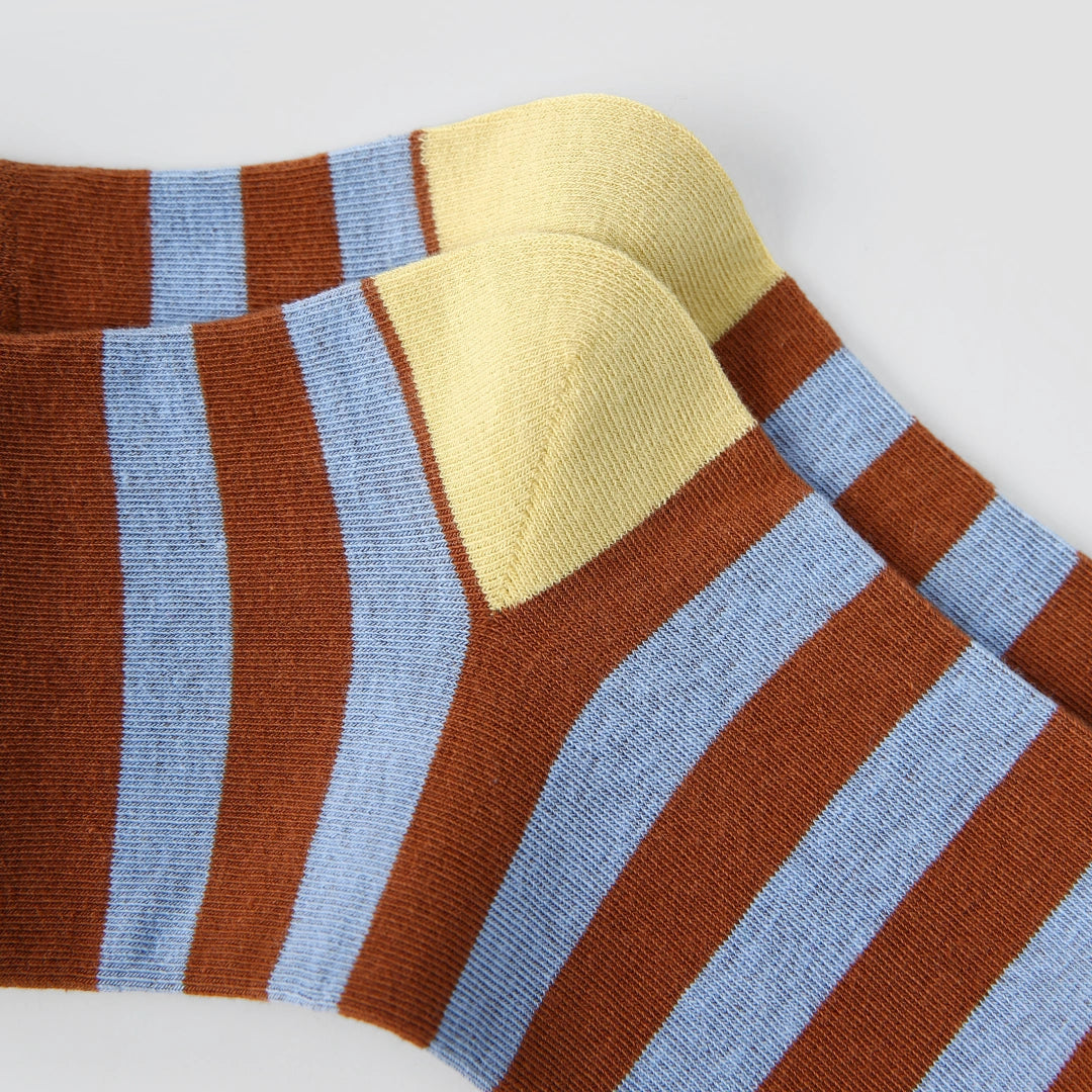 "Artisan Soul" 3D Textured Ankle Socks 3-Pack