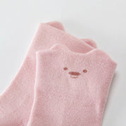 Baby’s Minimalist 'Happy Face' 95% Cotton Socks