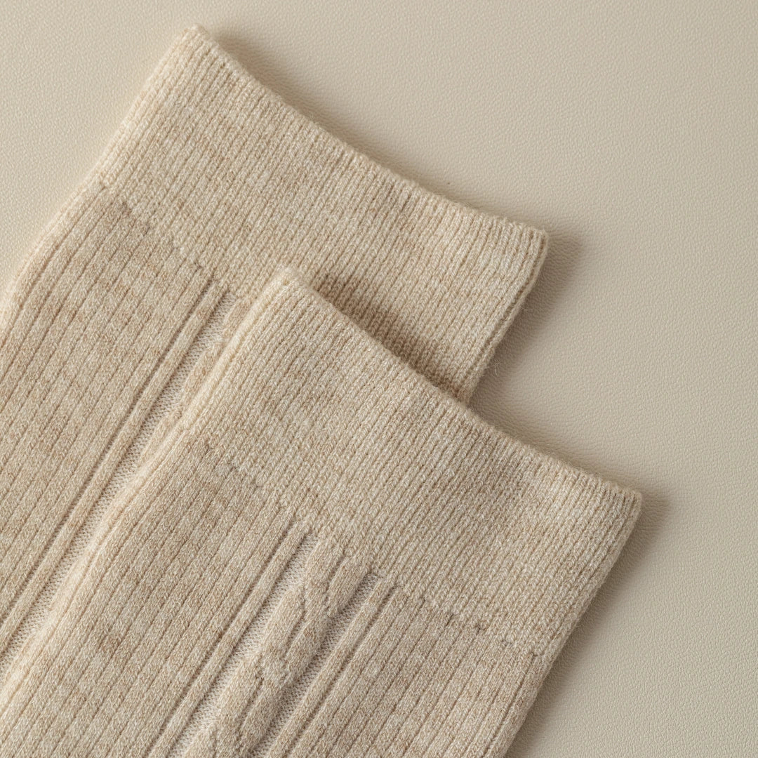 Silk Blend Cable Socks