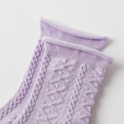 Baby’s Summer Pastel Mesh Socks 4-Pack